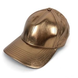 Gents Co. Men's Hat Gold Tone One Adjustable Back
